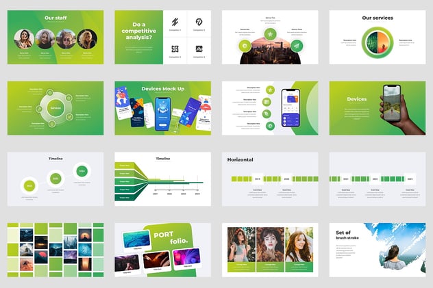 创意投资者互动动画解决方案PPT模板 - 顶尖PPT