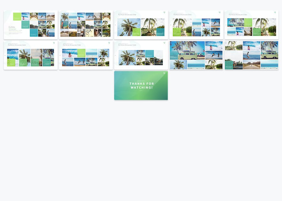 多种立体商务数据图形展示keynote模板 - 顶尖PPT