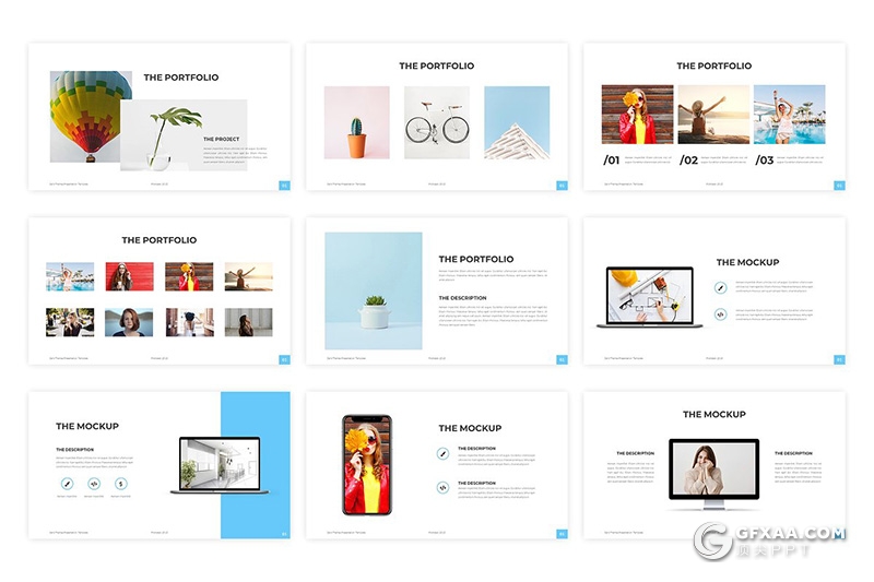 49页蓝色简约商务PPT办公环境工作总结ppt模板 - 顶尖PPT