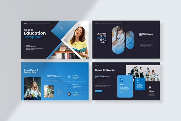 教学培训教育行业演示PPT模板 - 顶尖PPT