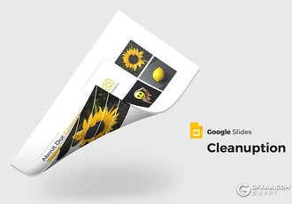 30页5种配色商务图形设计工作汇报Google slides模板 - 顶尖PPT
