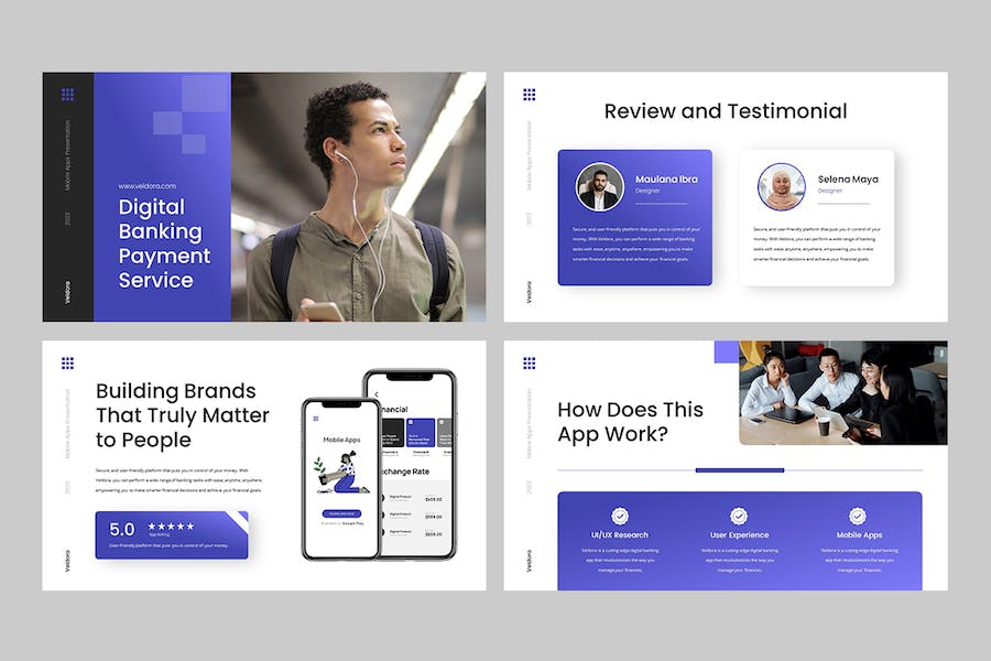 移动应用介绍主题演讲展示Keynote模板 - 顶尖PPT