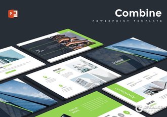 30页地产建筑行业年终工作汇报ppt模板 5种主题配色 - 顶尖PPT