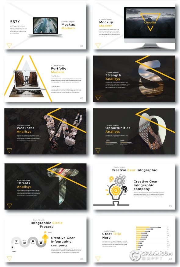 53页企业公司介绍工作汇报工作计划PPT模板 - 顶尖PPT