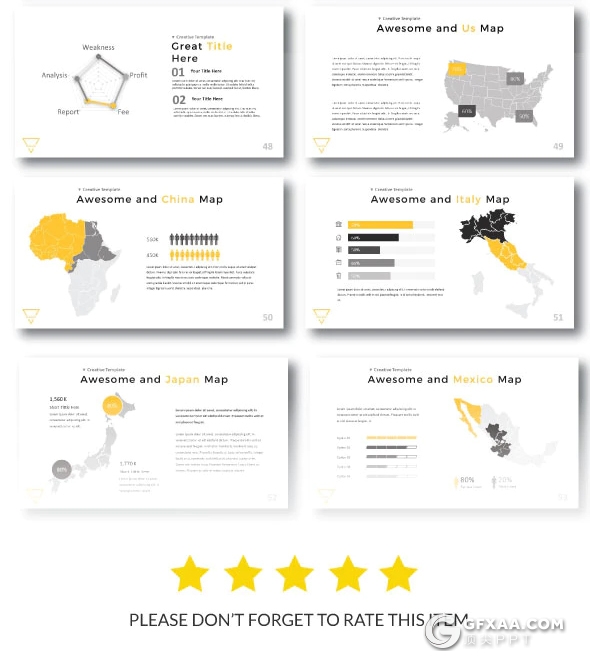 53页企业公司介绍工作汇报工作计划PPT模板 - 顶尖PPT