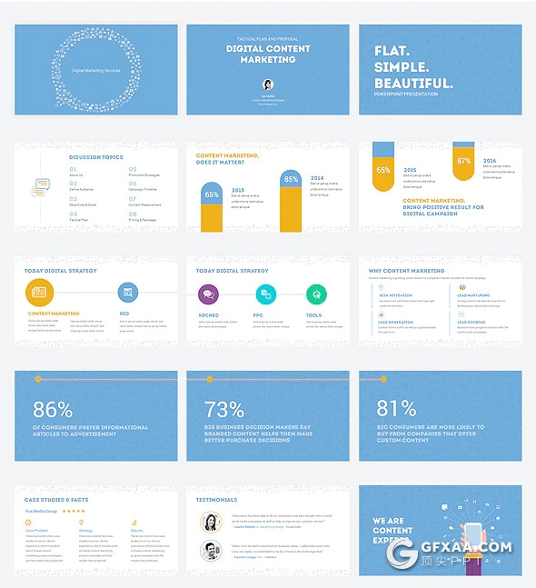 124页互联网行业年终工作汇报新年计划PPT模板 - 顶尖PPT