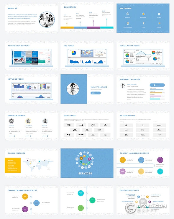 124页互联网行业年终工作汇报新年计划PPT模板 - 顶尖PPT
