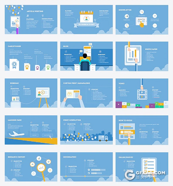 124页互联网行业年终工作汇报新年计划PPT模板 - 顶尖PPT