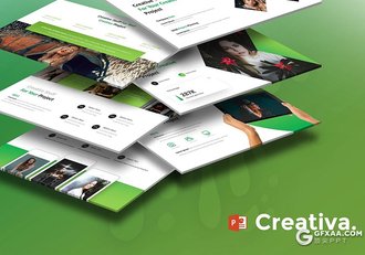 30页精美图形团队介绍个人工作总结ppt模板 5种配色 - 顶尖PPT