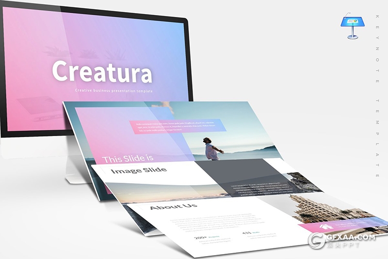 30页色彩公司团队介绍工作汇报keynote模板 5种配色 - 顶尖PPT