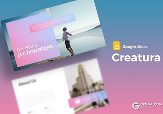 30页色彩公司团队介绍工作汇报Google slides模板 5种配色 - 顶尖PPT