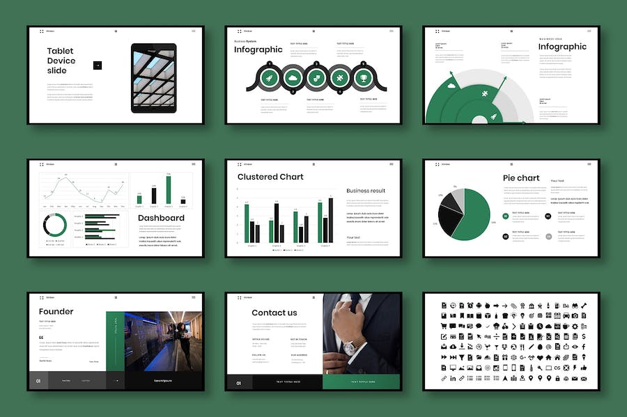 简约企业项目合作商业计划商务keynote模板 - 顶尖PPT