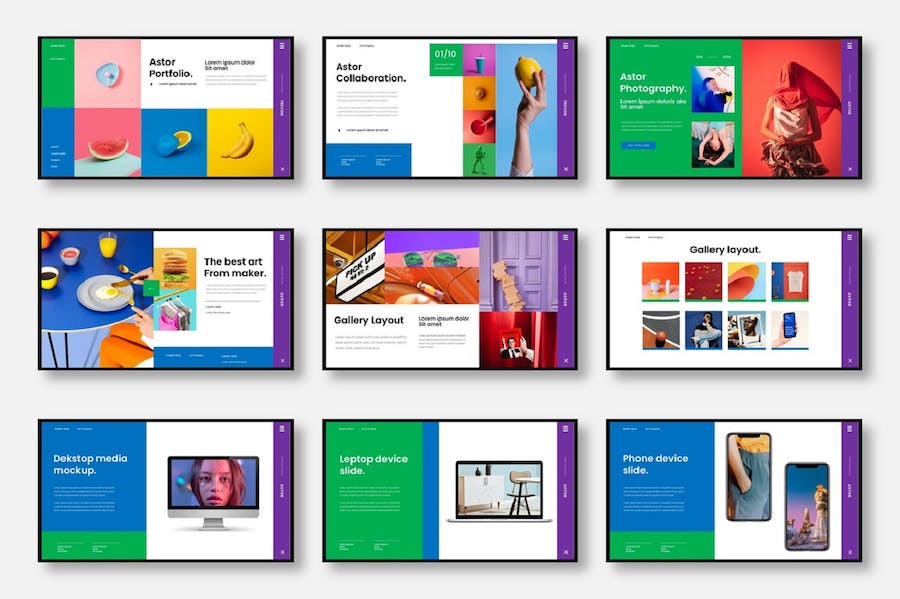 创意商务项目展示方案Keynote模板 - 顶尖PPT