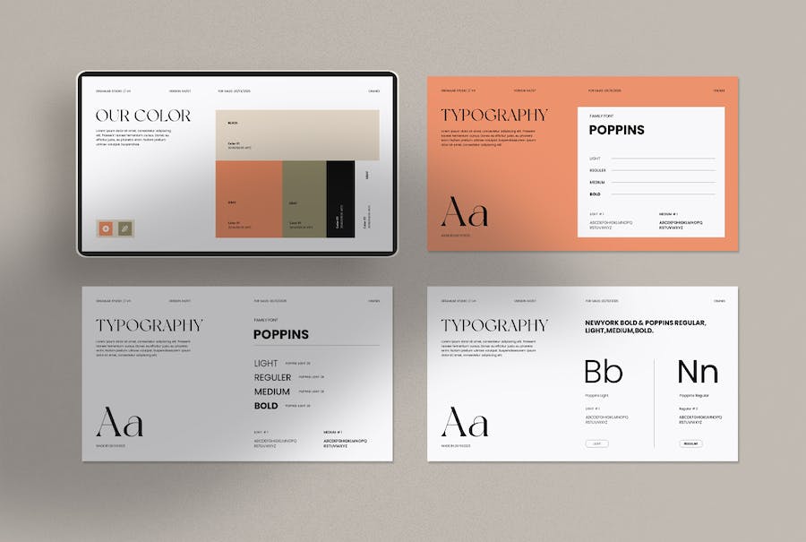 品牌指南规范演示文稿PPT模板 - 顶尖PPT