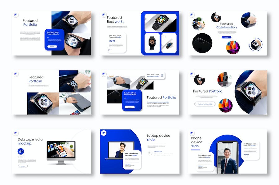 商业项目展示融资演讲投资方案Keynote模板 - 顶尖PPT