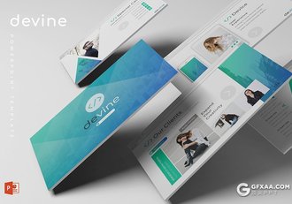 30页创意浏览器风格商务通用PPT模板 5种主题配色 - 顶尖PPT