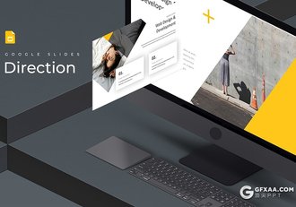 30页国外商务风格年终工作汇报Google slides模板 5种配色方案 - 顶尖PPT