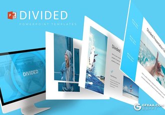 30页扁平化商务工作汇报计划ppt模板 5种配色方案 - 顶尖PPT