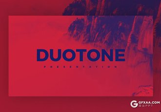 133页红紫配色商务图形设计工作汇报keynote模板 附带PS动作实现图片颜色转换 - 顶尖PPT