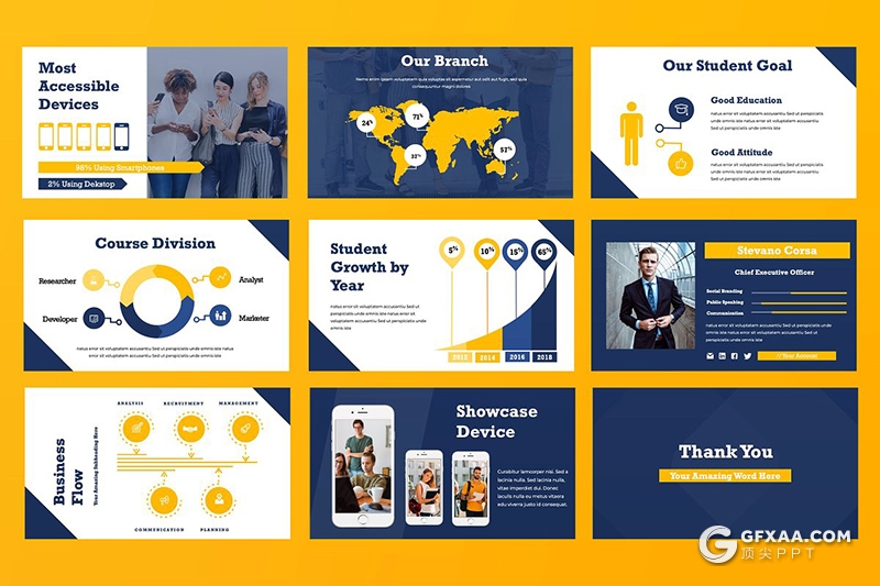 50页大学介绍展示ppt大学生活展示ppt模板 - 顶尖PPT