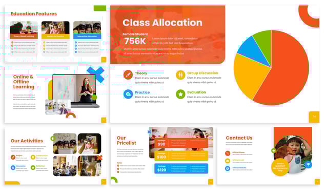 学历教育专升本教学辅导PPT模板 - 顶尖PPT