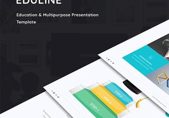 80页教育培训行业工作汇报数据分析PPT模板 4种主题配色 - 顶尖PPT