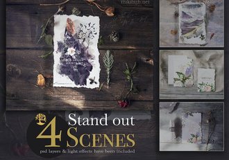 乡村田园风格创意展示PPT模板 - 顶尖PPT