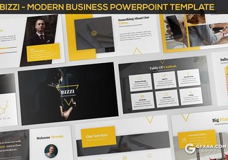 30页欧美商务工作总结计划PPT模板 3种主题配色 - 顶尖PPT