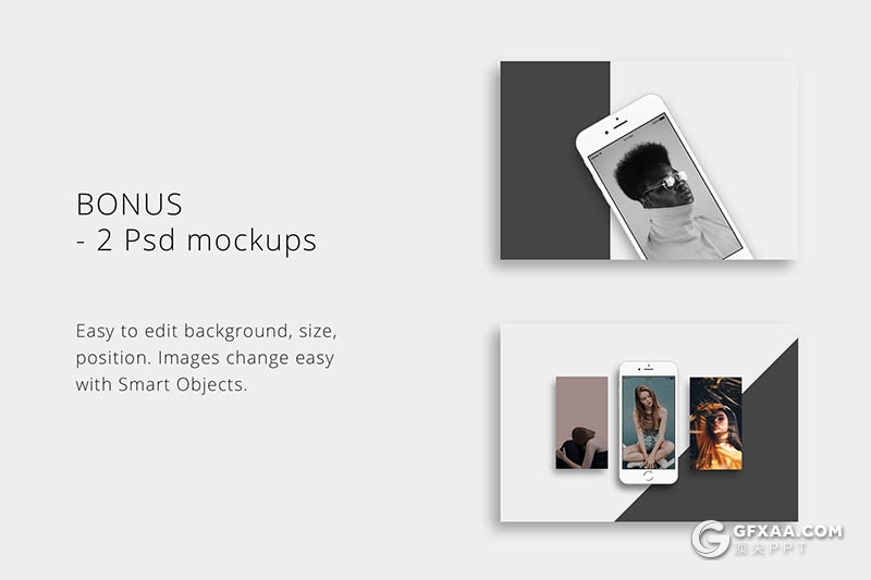 73页简约文艺摄影人物写真展示PPT模板 - 顶尖PPT