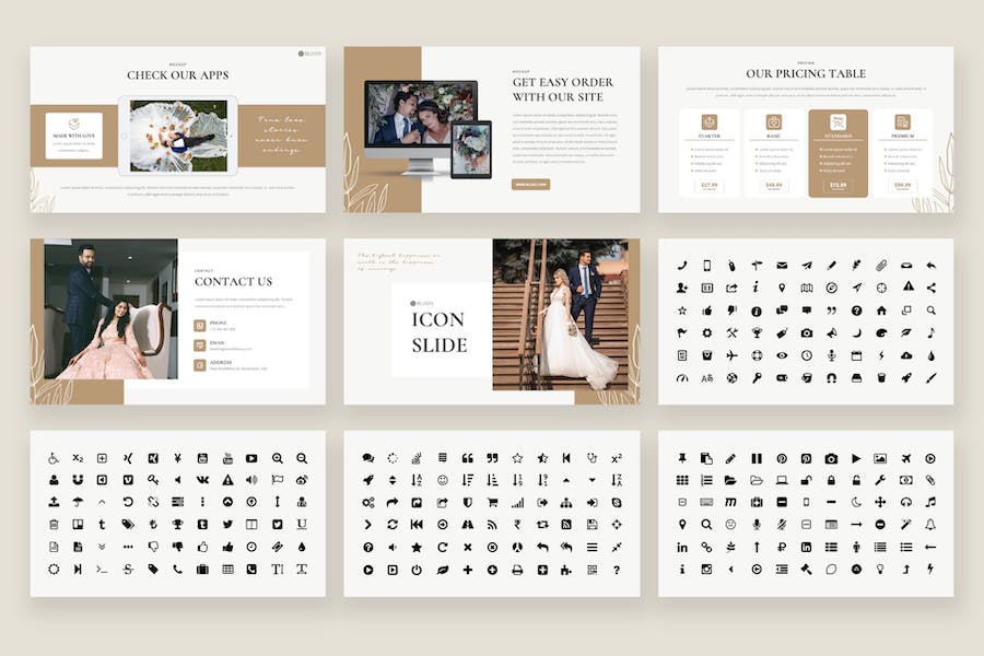 婚礼活动策划宣传展示PPT模板 - 顶尖PPT