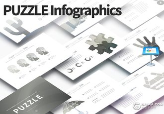 35页创意商务逻辑图形keynote模板 12种主题配色 - 顶尖PPT