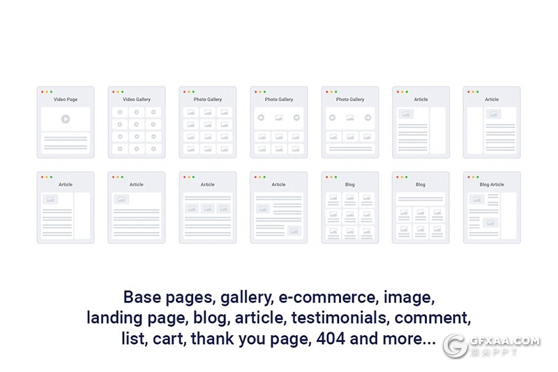 9页84个站点流程图PPT模板 - 顶尖PPT