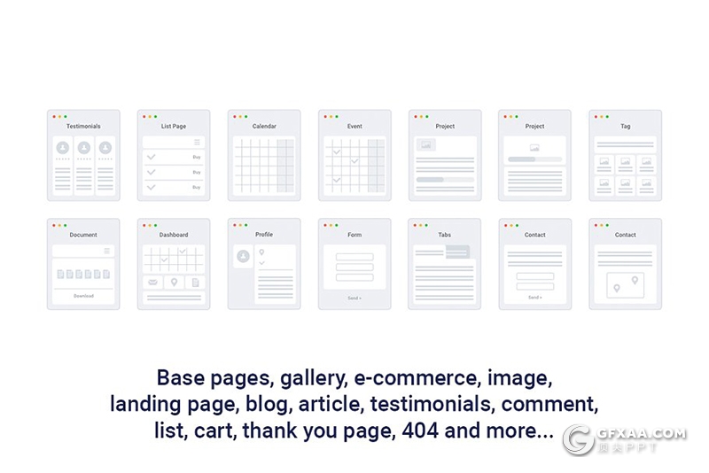 9页84个站点流程图PPT模板 - 顶尖PPT