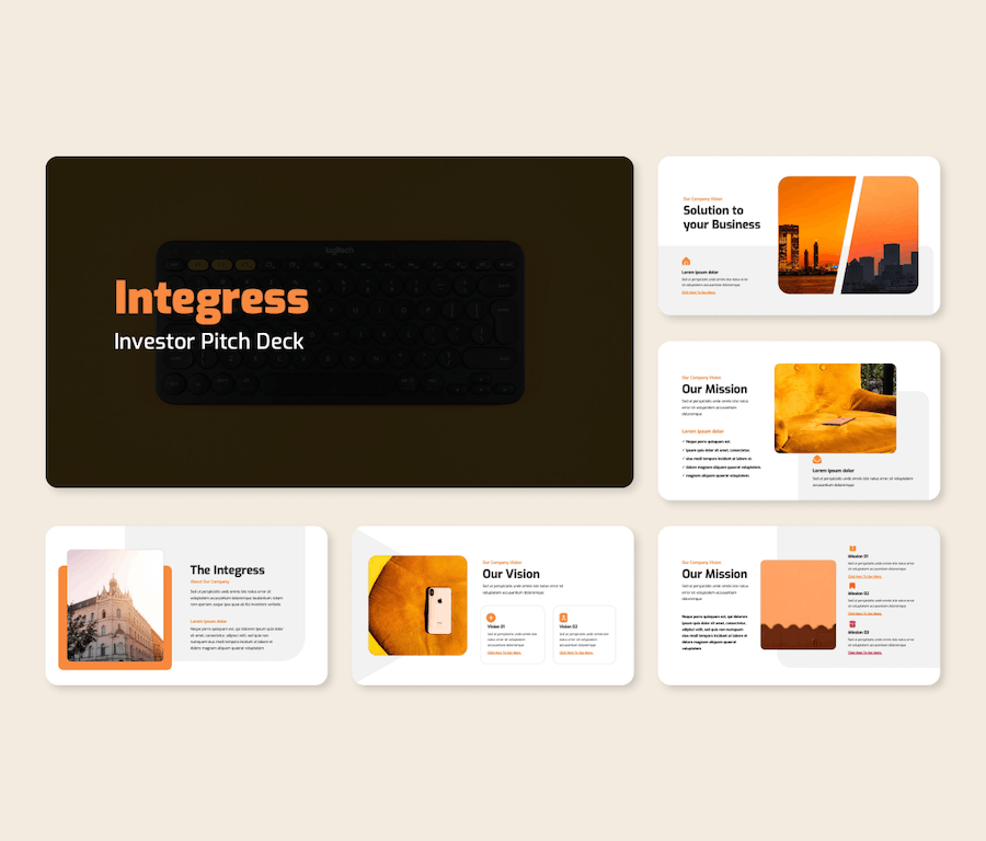 投资者集成推介展示PPT模板 - 顶尖PPT