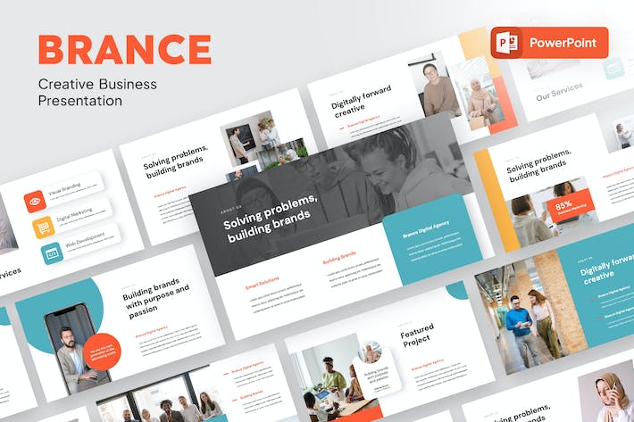 品牌商务拓展合作方案PPT模板 - 顶尖PPT