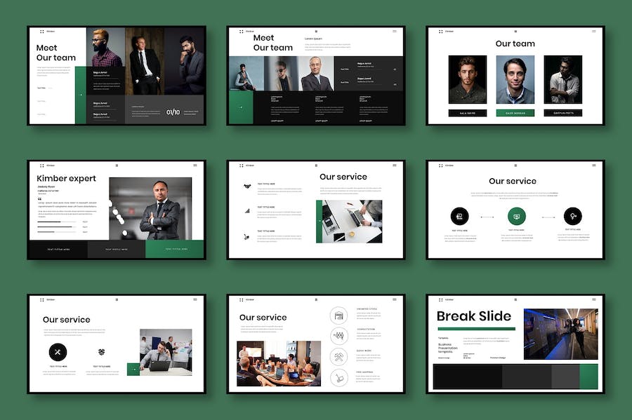 简约企业项目合作商业计划商务keynote模板 - 顶尖PPT