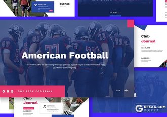 30页体育运动项目介绍展示Google slides模板 - 顶尖PPT