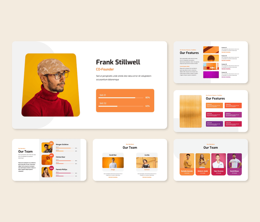 投资者集成推介展示PPT模板 - 顶尖PPT