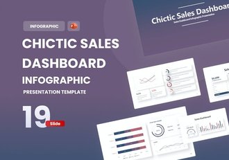 财务线条销售数据分析PPT模板 - 顶尖PPT