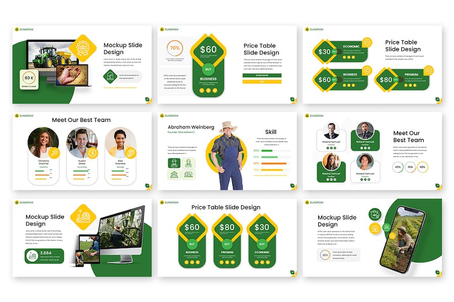 阳光成长儿童教育培训课程学习PPT模板 - 顶尖PPT