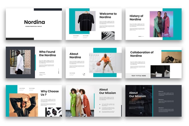 商业商务通用PowerPoint模板 - 顶尖PPT