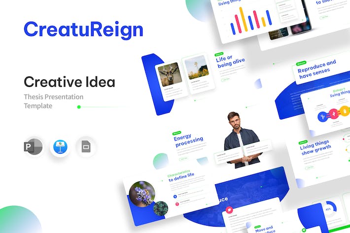 创作论文研究发表方案Keynote模板 - 顶尖PPT