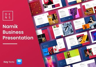 创意商务企业展示项目介绍Keynote模板 - 顶尖PPT