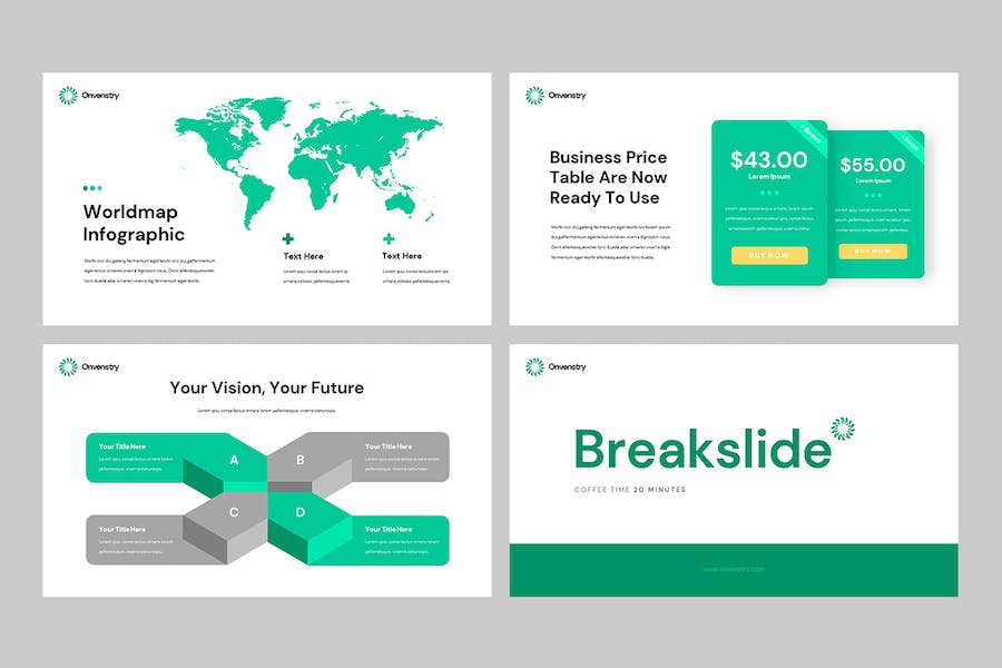 现代融资路演讲述方案Keynote模板 - 顶尖PPT
