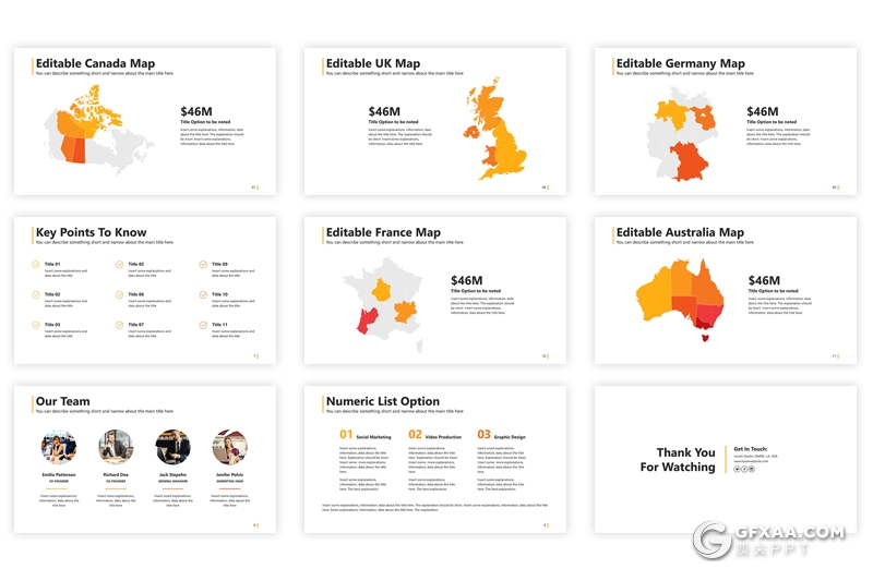 72页商务风格业务展示工作计划分析统计PPT模板 - 顶尖PPT