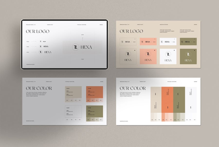 品牌指南规范演示文稿PPT模板 - 顶尖PPT