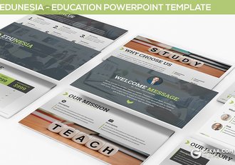 30页教育培训师资力量介绍展示PPT模板 3种主题配色 - 顶尖PPT