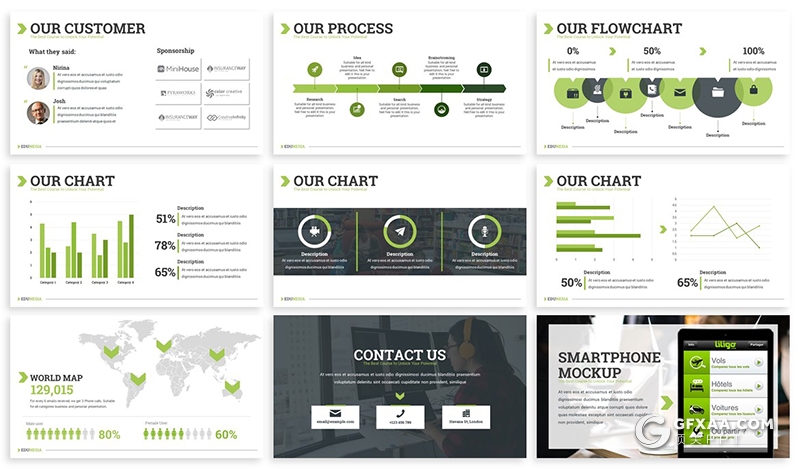 30页教育培训师资力量介绍展示PPT模板 3种主题配色 - 顶尖PPT
