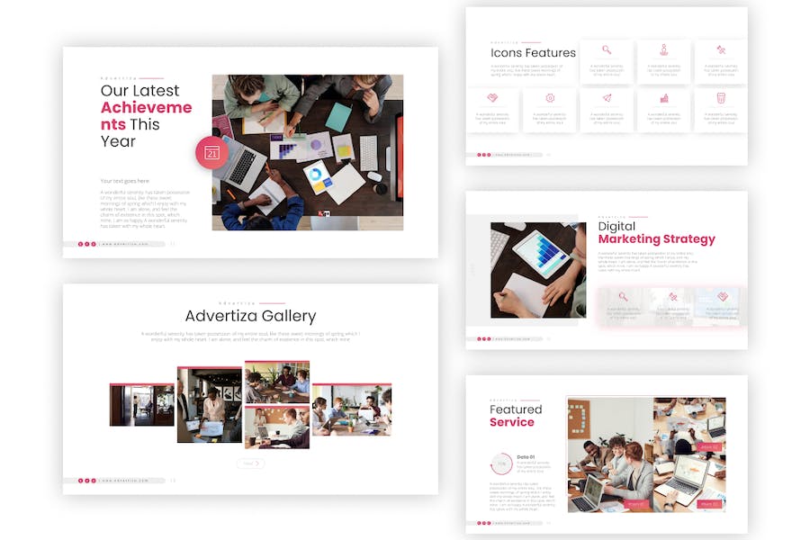 广告商市场营销商业计划企业合作商务通用keynote模板 - 顶尖PPT