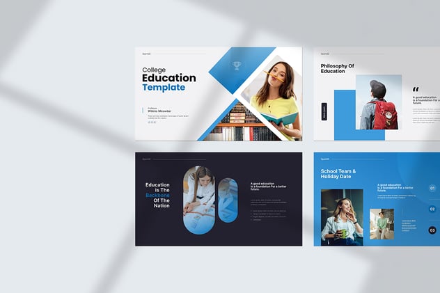 教学培训教育行业演示PPT模板 - 顶尖PPT